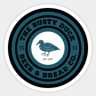 The Rusty Duck Sticker